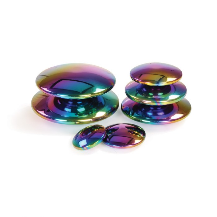 Alternate Image #1 of Sensory Reflective Buttons Color Burst - 7 Pieces