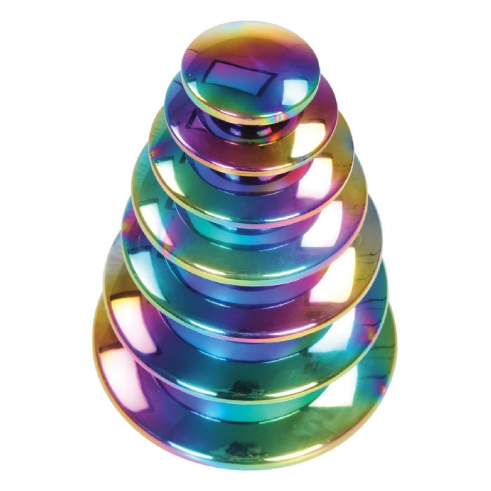 Alternate Image #1 of Sensory Reflective Buttons Color Burst - 7 Pieces