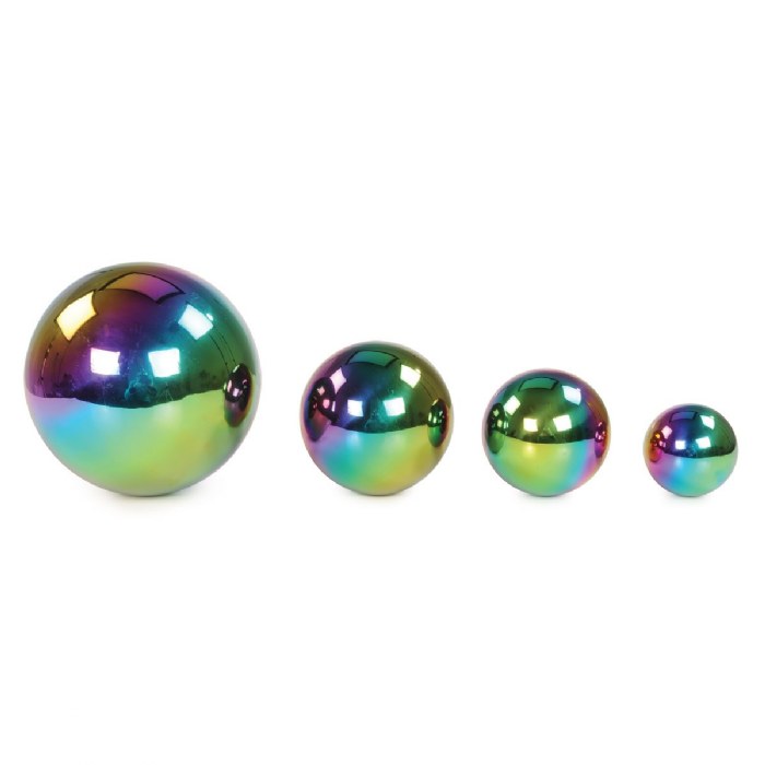 Alternate Image #1 of Sensory Reflective Color Burst Balls - 4 Pieces