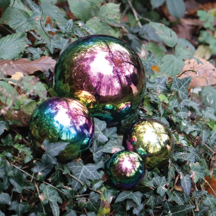 Alternate Image #1 of Sensory Steel Color Burst Balls - 4 Pieces