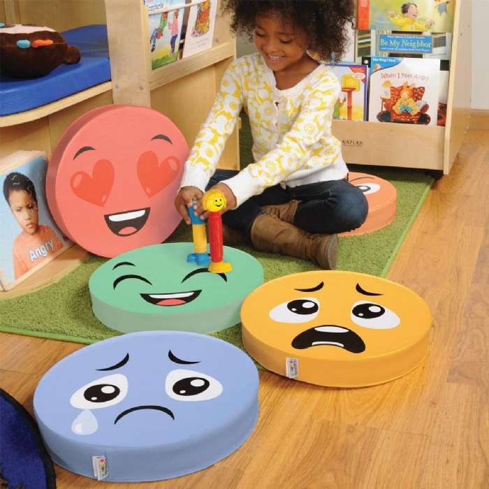 Alternate Image #1 of Emotion Floor Cushions - Set of 6