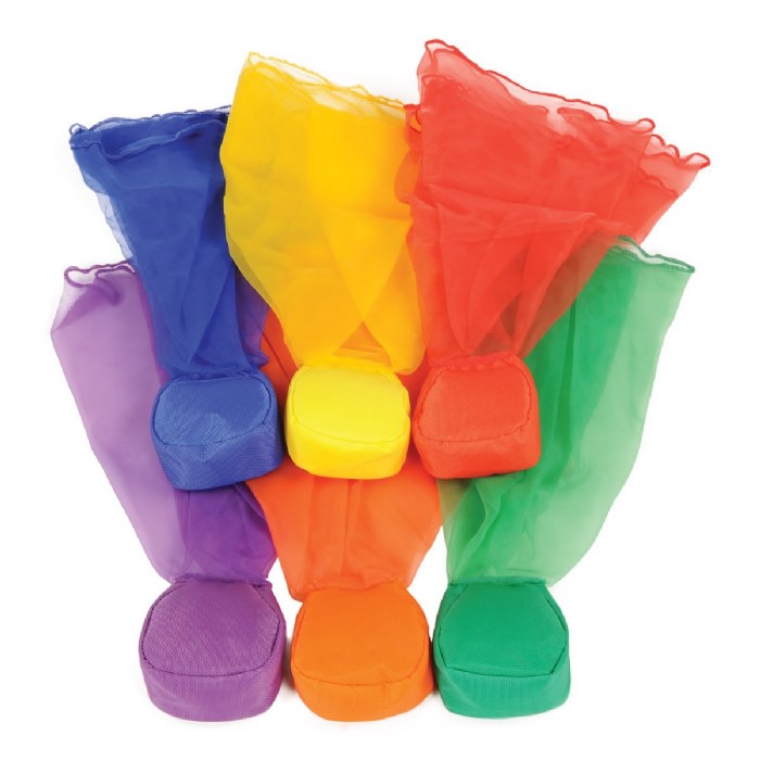Primary Image of 10" Flying Beanbags - Set of 6