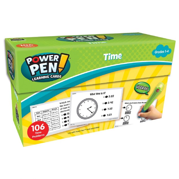 Primary Image of Power Pen Cards - Time