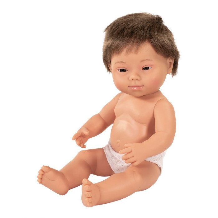 Primary Image of Doll with Down Syndrome - Caucasian Boy 15"
