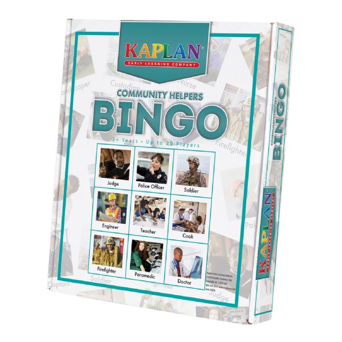 Alternate Image #1 of Kaplan Community Helpers Bingo Learning Game