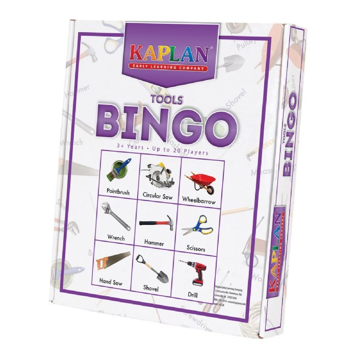 Alternate Image #1 of Kaplan Tools Bingo Game