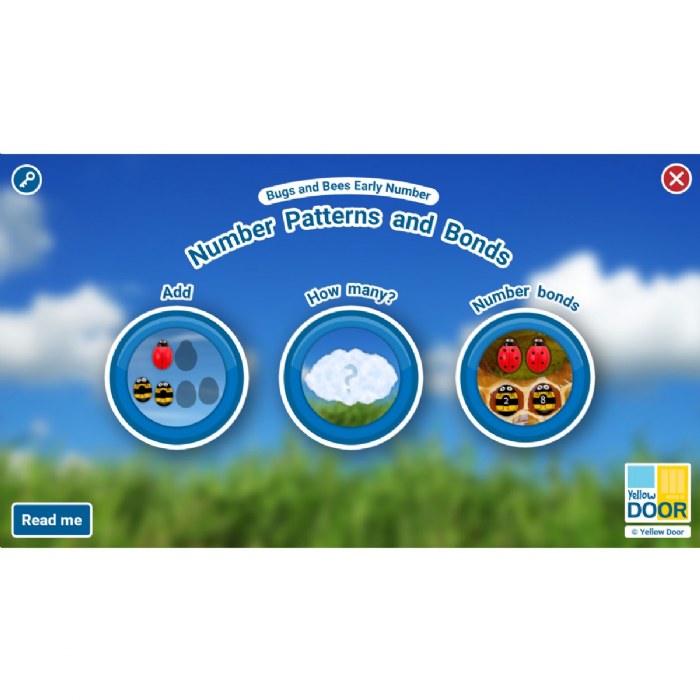 Primary Image of Number Patterns & Bonds Large Screen and Tablet Software/App