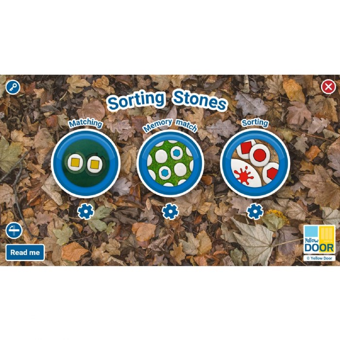 Primary Image of Sorting Stones Large Screen and Tablet Software/App