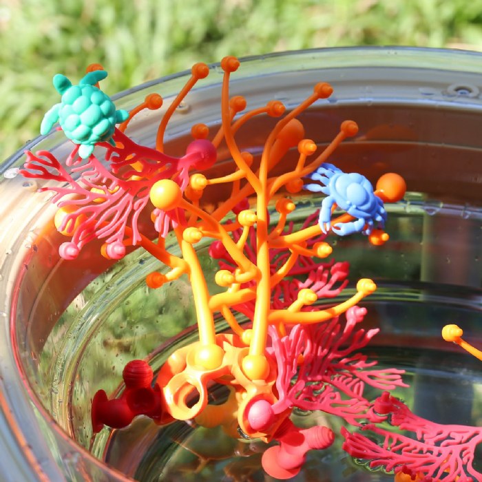 Alternate Image #1 of Coral Connection Set - 70 Pieces