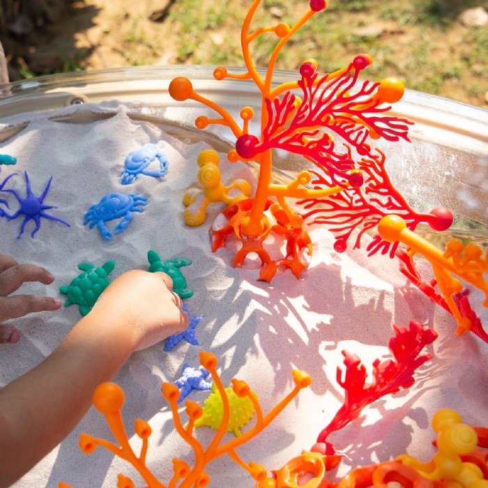 Alternate Image #1 of Coral Connection Set - 70 Pieces