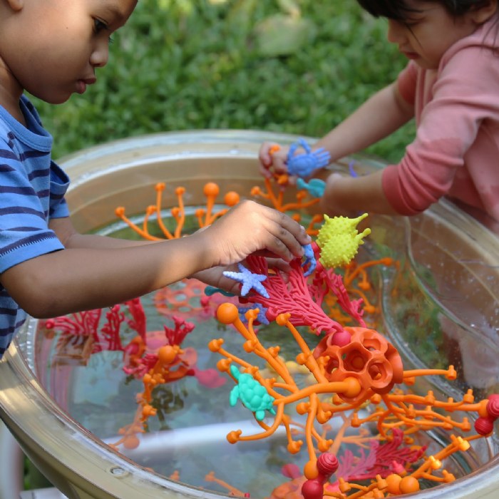 Alternate Image #1 of Coral Connection Set - 70 Pieces