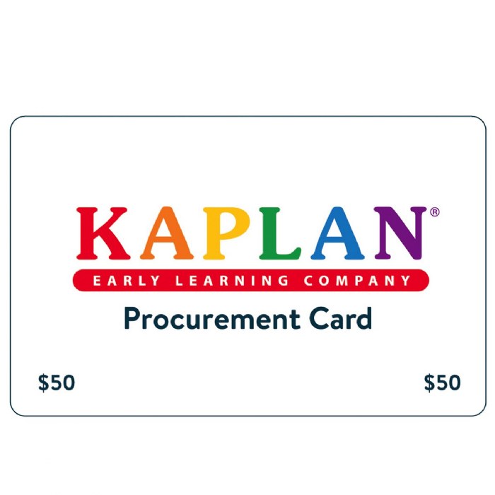 Primary Image of Kaplan Procurement Card - $50