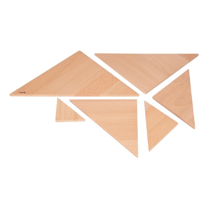 Primary Image of Wood Architect Triangle Panels - 6 Pieces