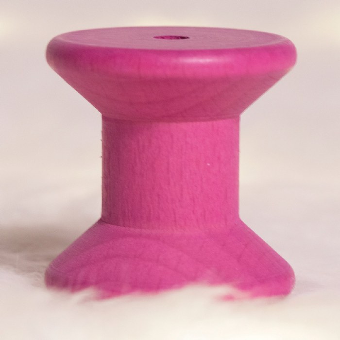 Alternate Image #1 of Rainbow Wood Loose Spools - 21 Pieces