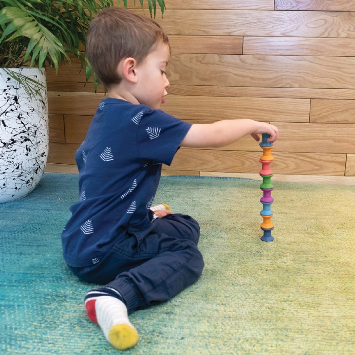 Alternate Image #1 of Rainbow Wood Loose Spools - 21 Pieces