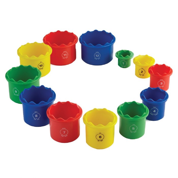 Alternate Image #1 of Measure Up Stacking Cups - Washable