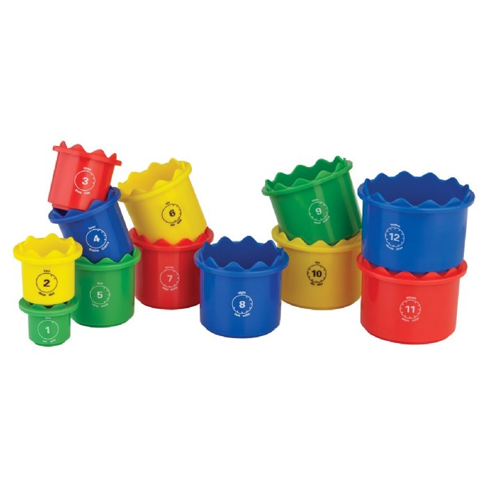 Alternate Image #1 of Measure Up Stacking Cups - Washable