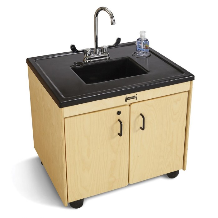 Alternate Image #1 of Clean Hands Helper Portable Handwashing Station - Plastic Sink