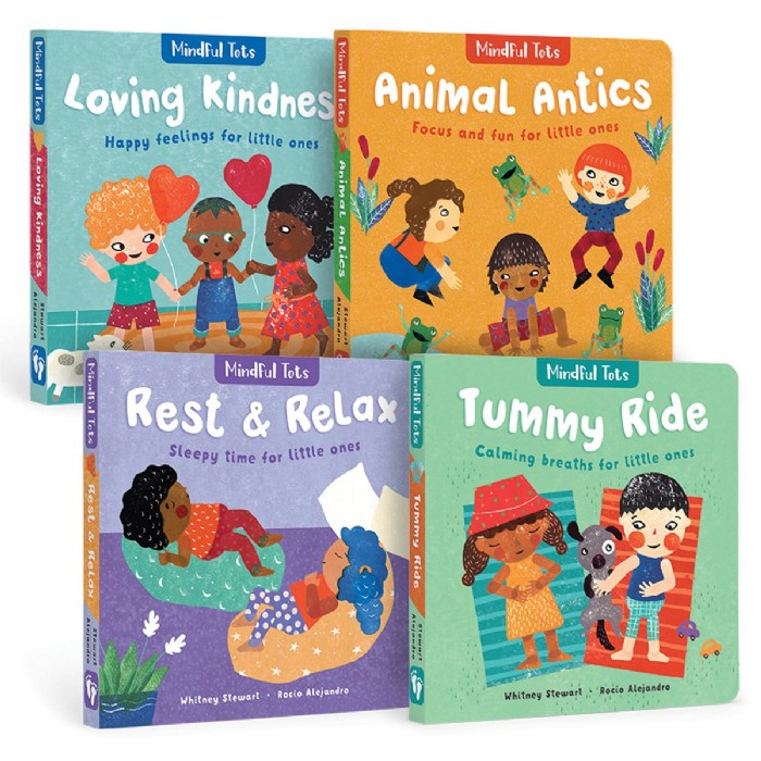 Primary Image of Mindful Tots Board Books, Mindfulness for Little Ones - Set of 4