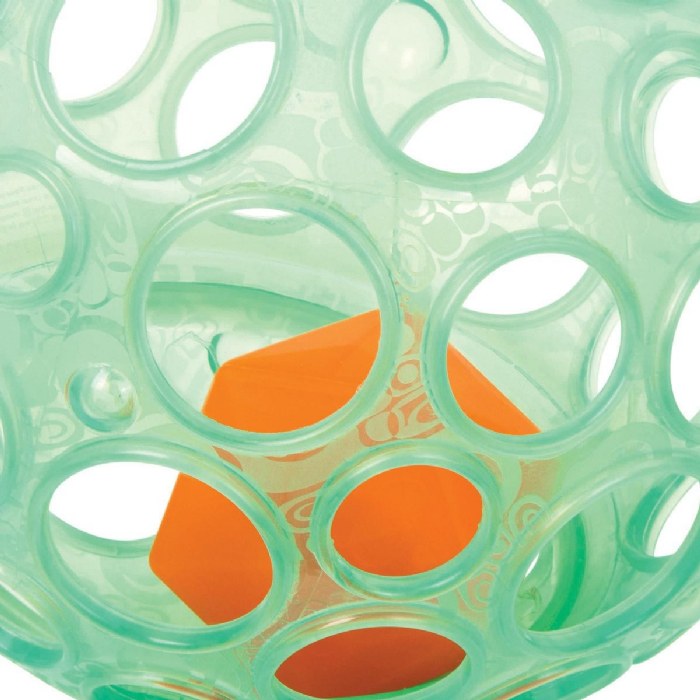 Alternate Image #1 of Light-Up Sensory Ball - Grab n' Glow Textured Ball with Holes