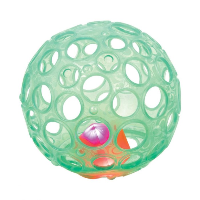 Primary Image of Light-Up Sensory Ball - Grab n' Glow Textured Ball with Holes