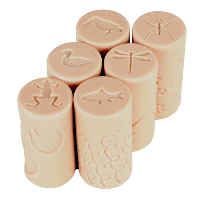Alternate Image #1 of Pond Life Dough Rollers - Set of 6