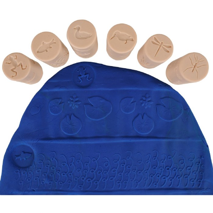 Alternate Image #1 of Pond Life Dough Rollers - Set of 6