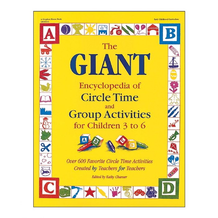 Primary Image of The GIANT Encyclopedia of Circle Time and Group Activities for Children 3 to 6 - Paperback