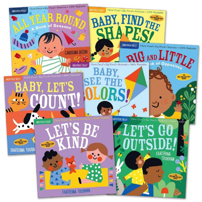 Primary Image of Indestructibles Early Learning Books - Set of 7