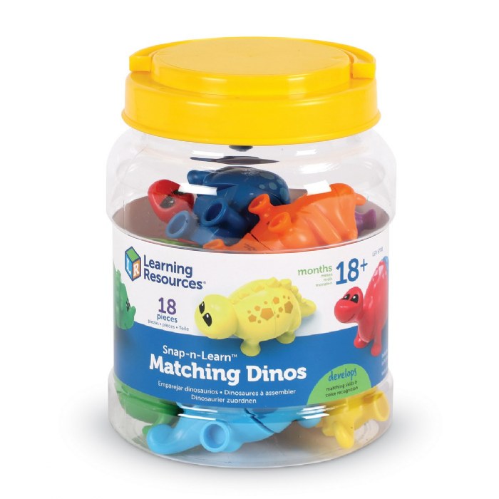 Alternate Image #1 of Snap-n-Learn&trade; Matching Dinos