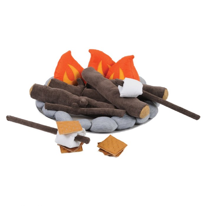 Primary Image of Campout Campfire and S'Mores Soft Toy Camp Set
