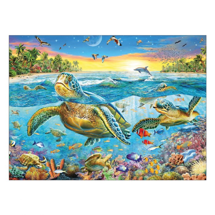 Alternate Image #1 of Discover New Places Floor Puzzles - Set of 2