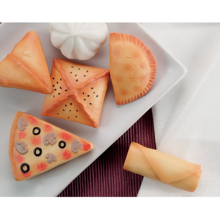 Alternate Image #1 of Sensory Play Stones: Foods of The World - 8 Pieces