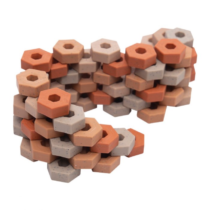 Alternate Image #1 of Little Pavers Block Builders - 60 Pieces