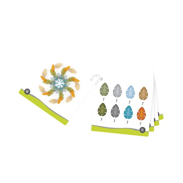 Alternate Image #1 of Interlox Leaves - 96 Pieces