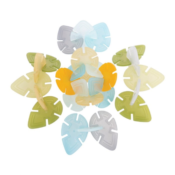 Alternate Image #1 of Interlox Leaves - 96 Pieces