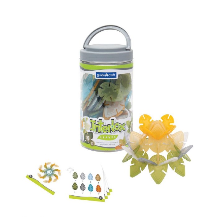 Primary Image of Interlox Leaves - 96 Pieces