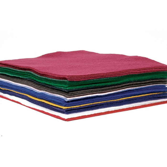 Primary Image of 9" x 12" Soft Felt Remnants - 1 lb