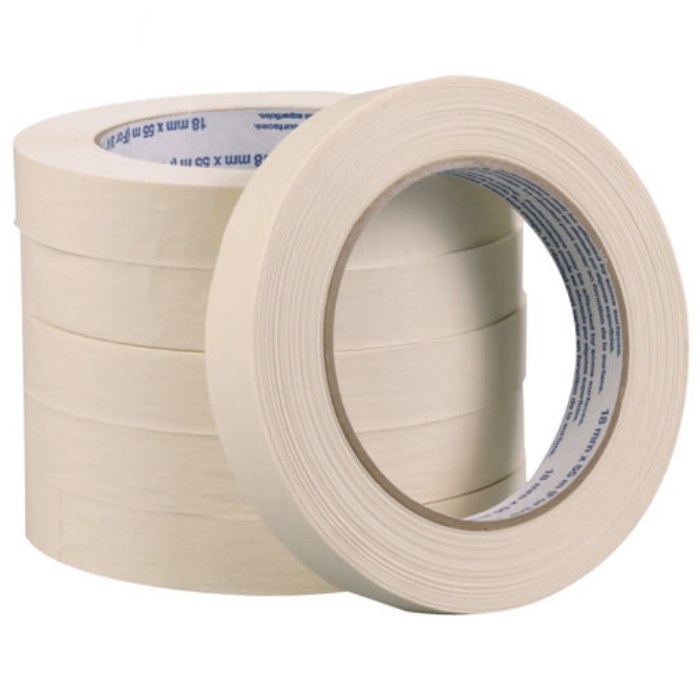 Primary Image of Masking Tape 0.75" x 60 Yards - 6 Roll Pack