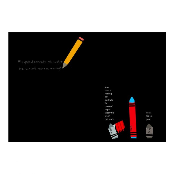 Alternate Image #1 of Red: A Crayon's Story - Hardcover