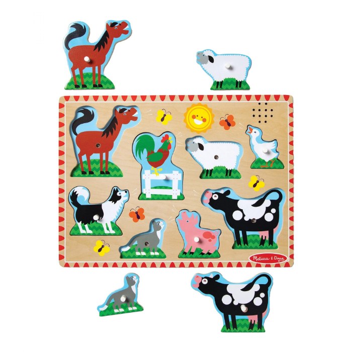 Alternate Image #1 of Farm Animals Sound Puzzle