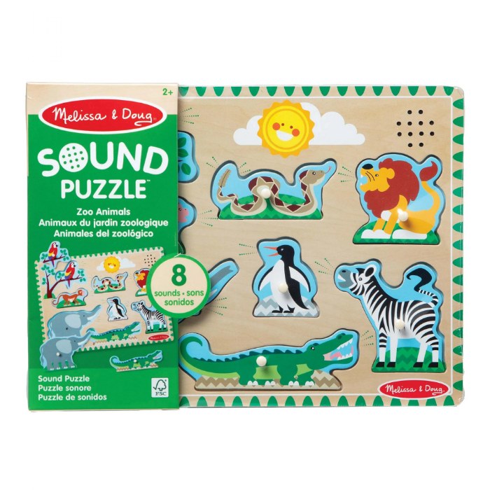 Alternate Image #1 of Zoo Animals Sound Puzzle