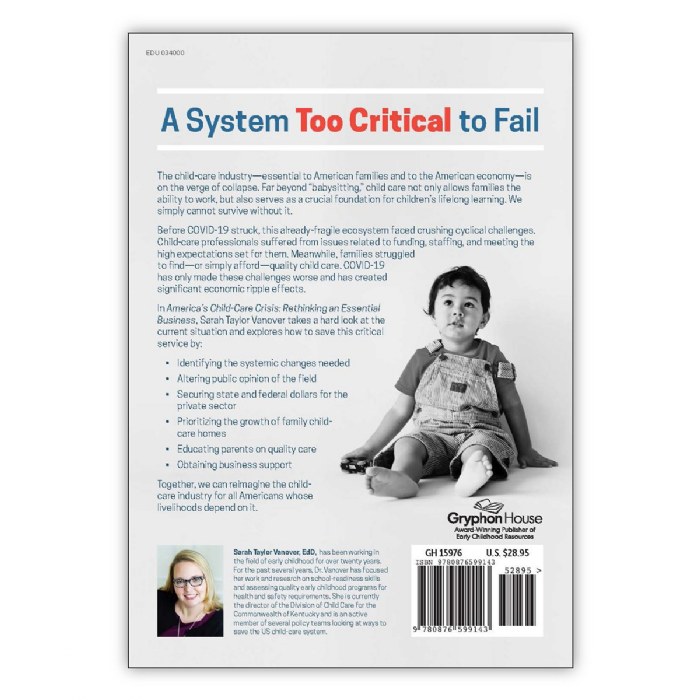 Alternate Image #1 of America's Child-Care Crisis: Rethinking an Essential Business - Paperback