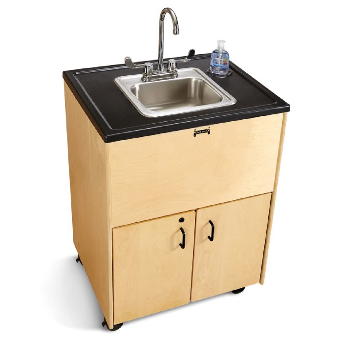 Alternate Image #1 of Clean Hands Helper Portable Sink - 38" Counter