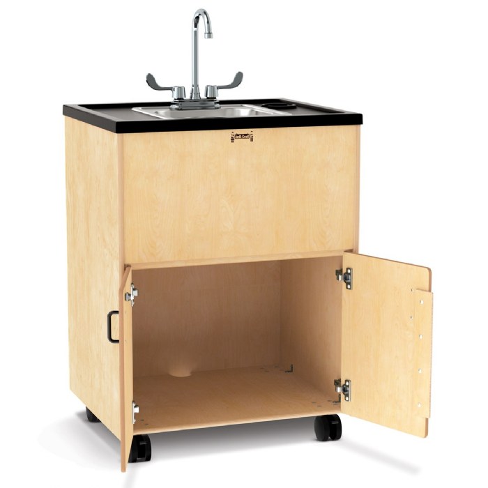 Primary Image of Clean Hands Helper Portable Sink - 38" Counter - Plumbing Required