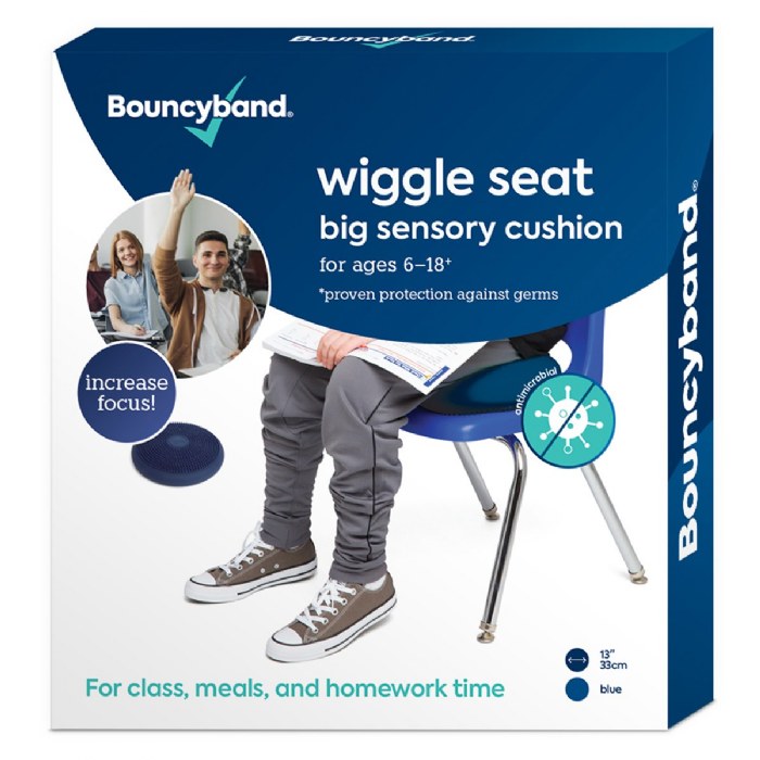 Alternate Image #1 of Antimicrobial Wiggle Seat - Large
