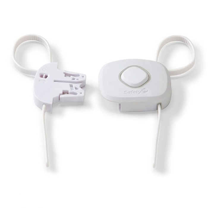 Alternate Image #1 of Side-by-Side Cabinet Lock - Set of 2