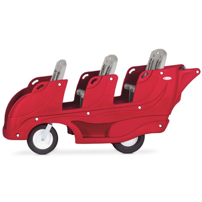 Alternate Image #1 of Gaggle&reg; Parade 6 Child Stroller With 5-Point Adjustable Harness