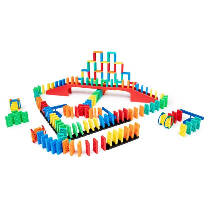 Primary Image of Kinetic Domino Toppling Kit - 204 Pieces