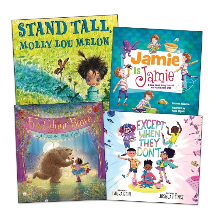 Primary Image of Supporting Self-Esteem Books - Set of 4
